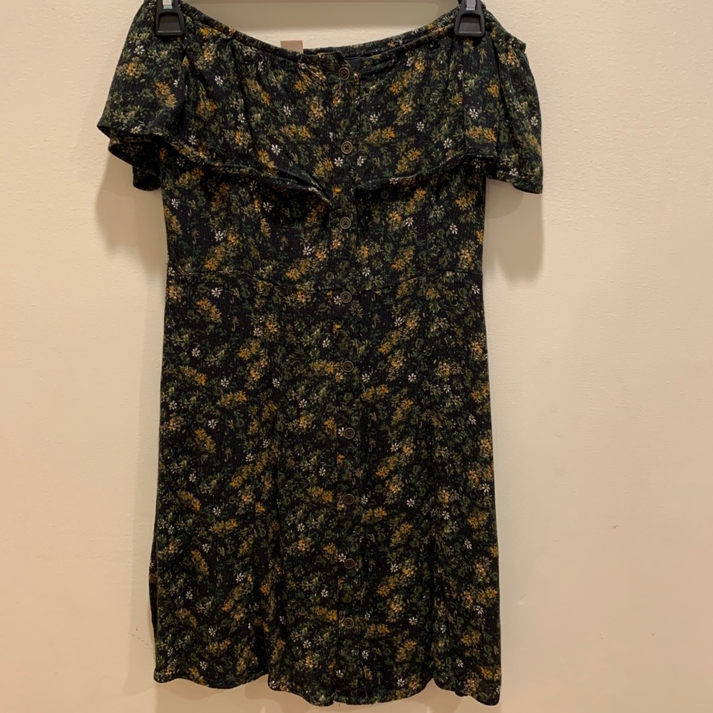 Dark Floral Dress